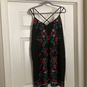 Xhiliration XXL Strap floral dress